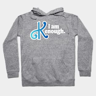 I am Kenough in Blue Ombré. Hoodie